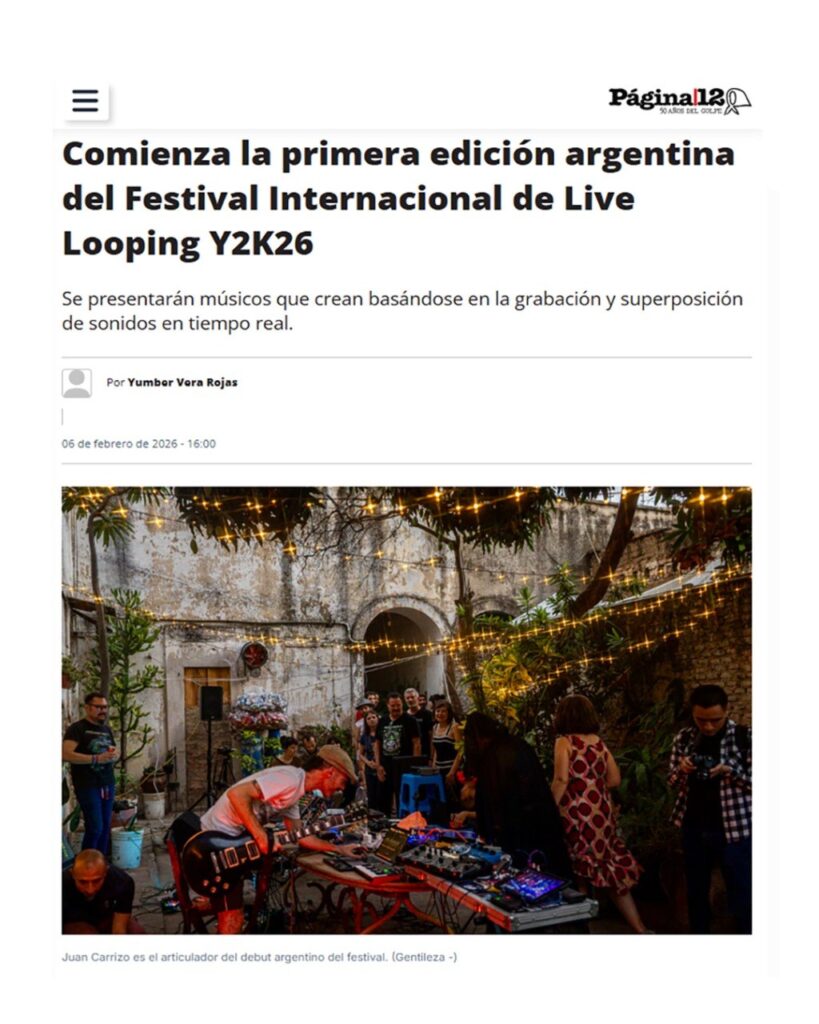 y2k26 Argentina Pagina 12